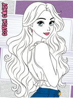 Dreamland Publications Colour Your Own Manga Book 2 With Free Manga Colouring Poster For Kids | Grocsy