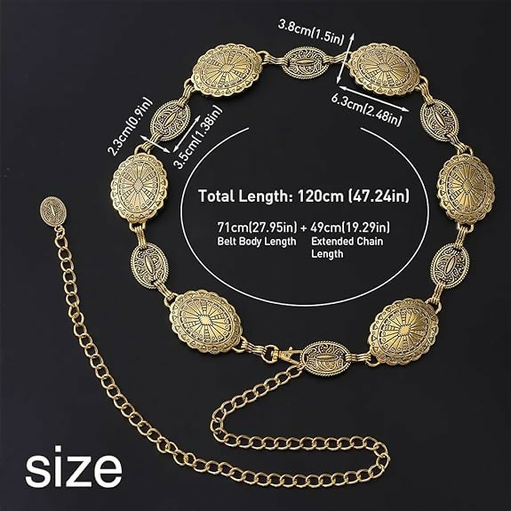 Joban Fashion Copper Silicone Waist Chain For Women | Grocsy