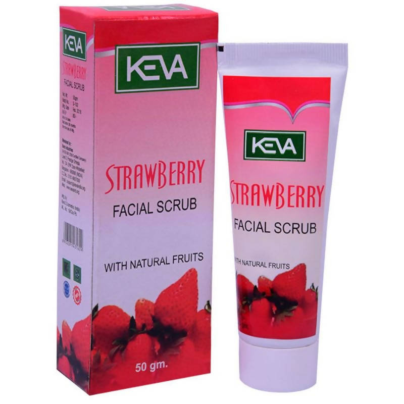 Keva Strawberry Facial Scrub | Grocsy
