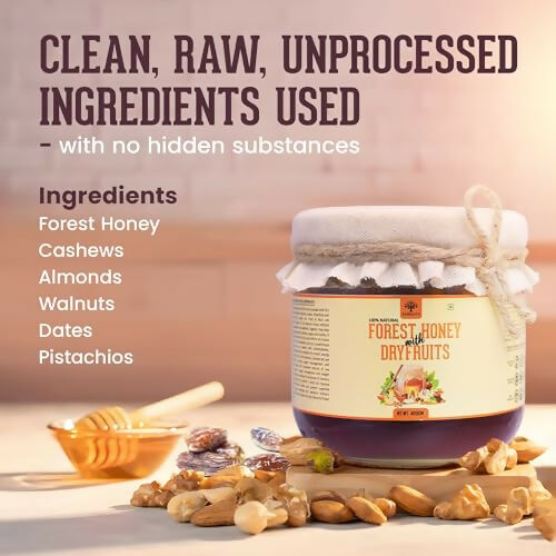 Vanalaya Forest Honey with Dry Fruits | Grocsy
