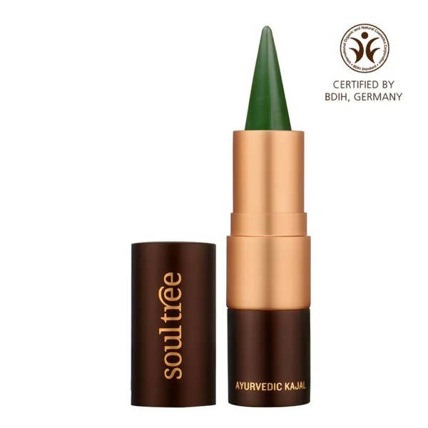 Soultree Ayurvedic Fern Green Kajal | Grocsy