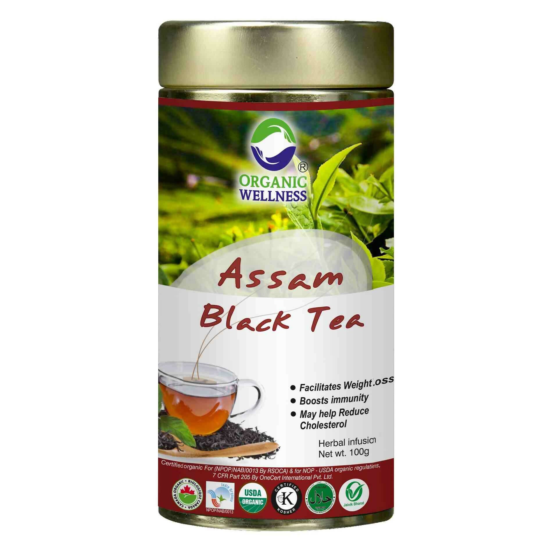 Organic Wellness Assam Black Tea | Grocsy
