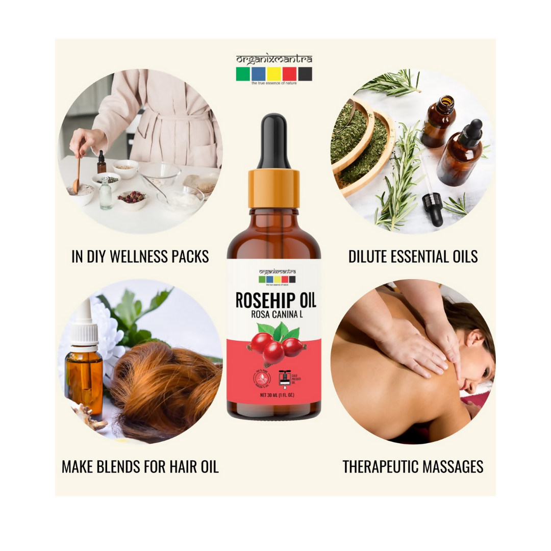 Organix Mantra Rosehip Seed Body Oil | Grocsy