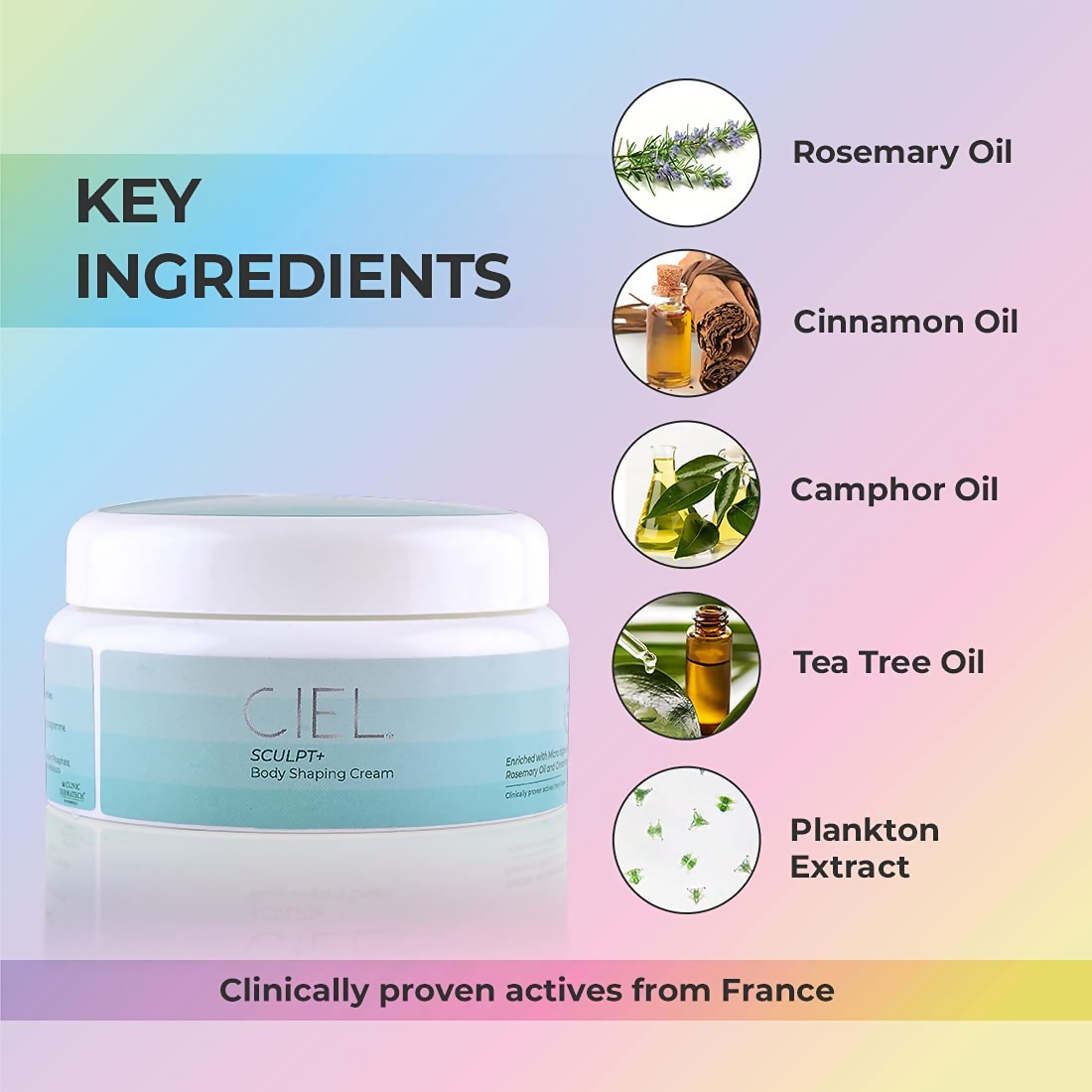 Ciel Sculpt+ Body Shaping Cream | Grocsy