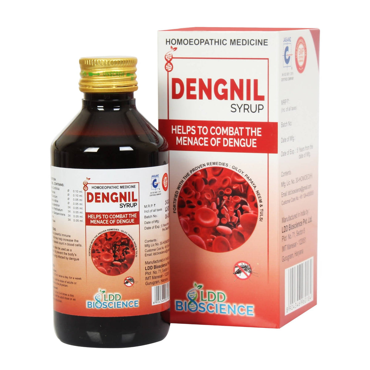 LDD Bioscience Homeopathy Dengnil Syrup | Grocsy