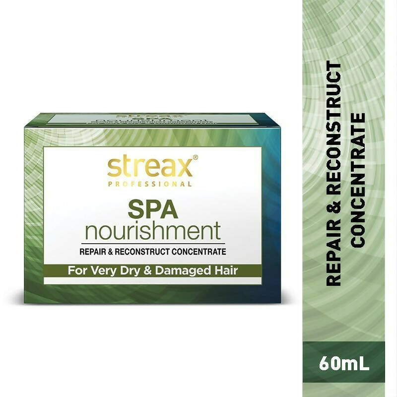 Streax Professional SPA Nourishment Repair & Reconstruct Concentrate | Grocsy