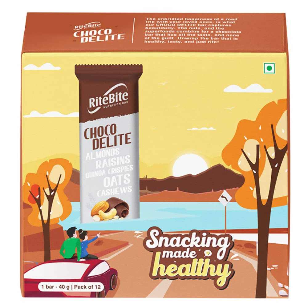 RiteBite Max Protein Choco Delite Energy Nutrition Bar | Grocsy