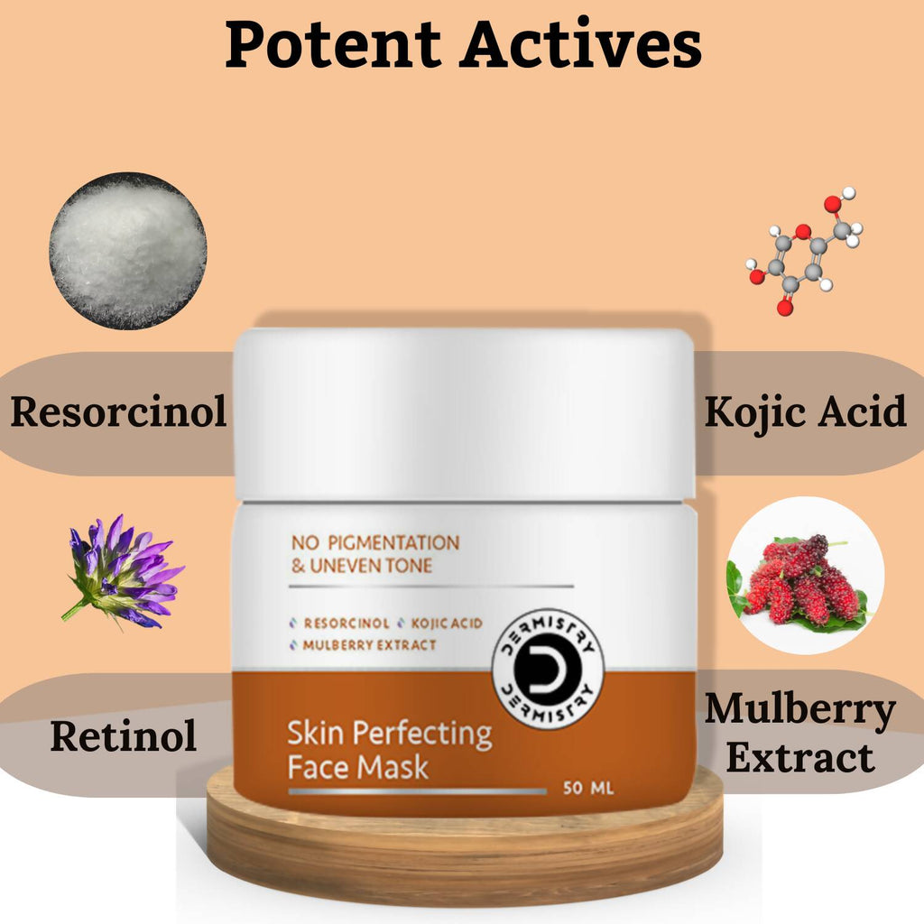 Dermistry Skin Perfecting Face Mask & Skin Perfecting Face Serum | Grocsy