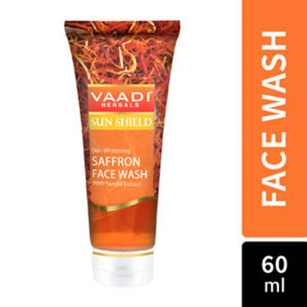 Vaadi Herbals Skin Whitening Saffron Face Wash With Sandal Extract | Grocsy