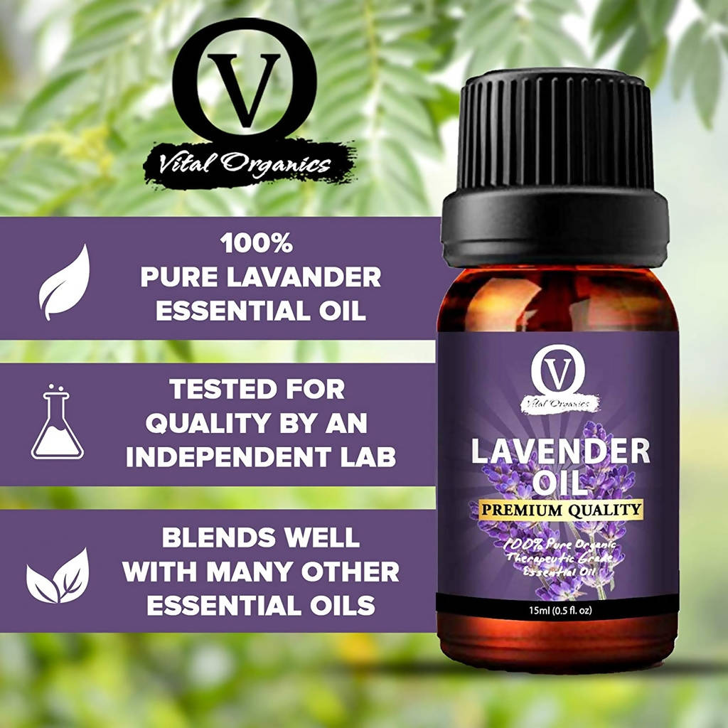 Vital Organics Lavender Oil | Grocsy