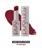 Rom&nd Zero Matte Lipstick - 15 Midnight | Grocsy