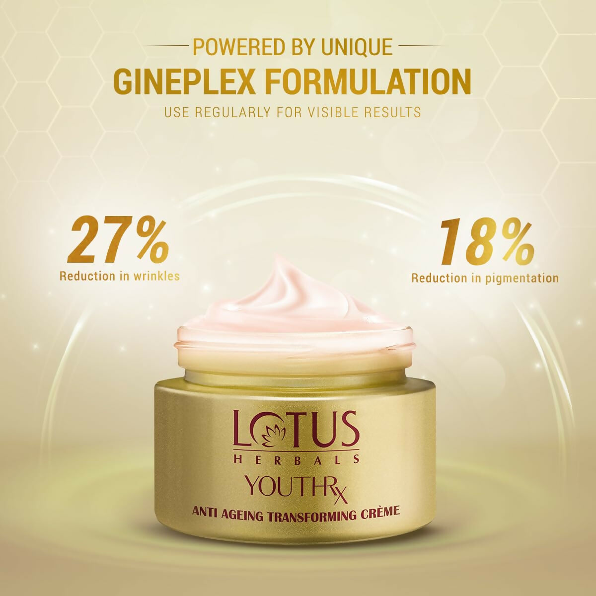 Lotus Herbals Youthrx Anti-Ageing Transforming Cream SPF 25 | Grocsy