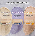 mCaffeine Blueberry Breeze Body Scrub, Exfoliates, Removes Tan, Fruity Blueberry Aroma | Grocsy