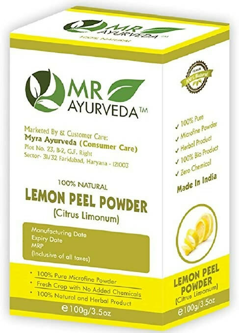 MR Ayurveda Lemon Peel Powder | Grocsy
