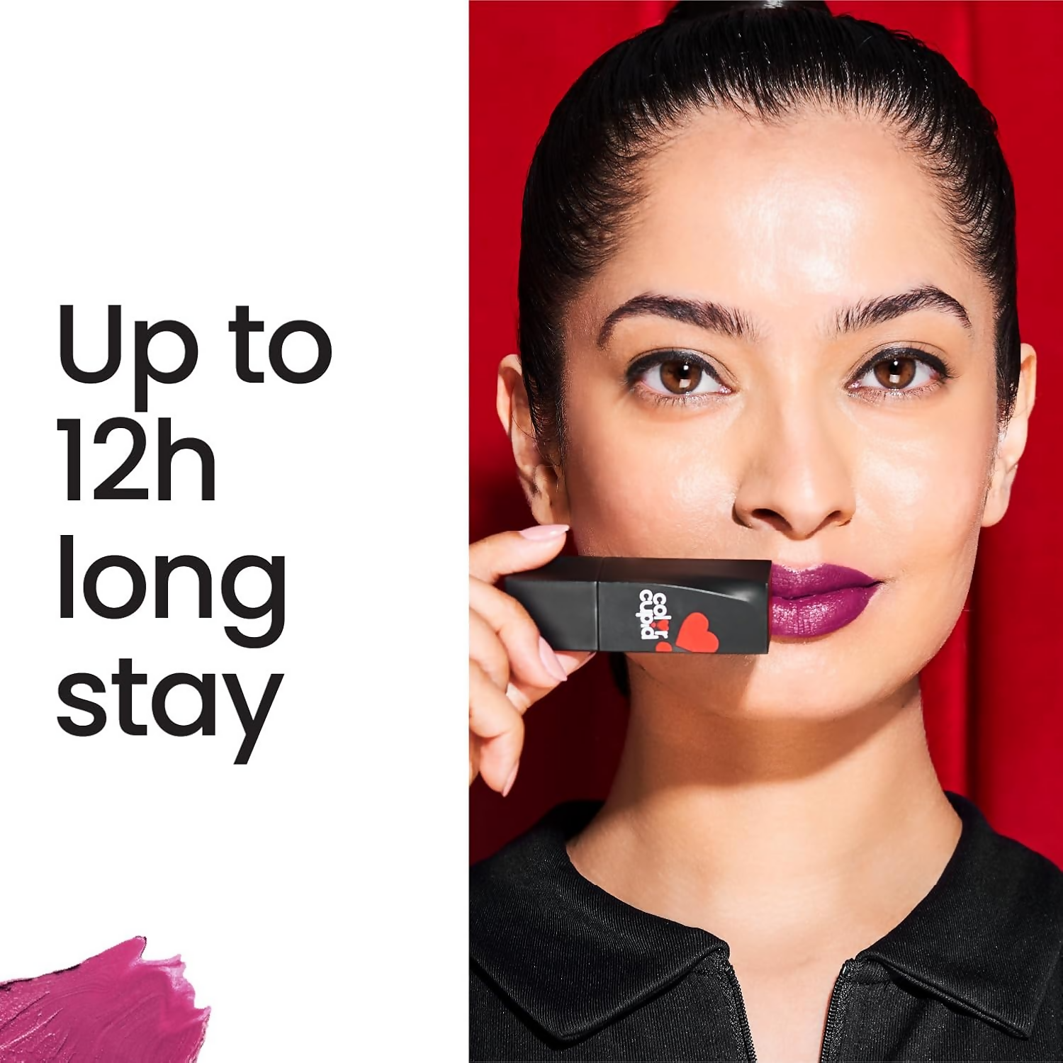 Color Cupid Velvety Intense Color 12-Hour Stay Bullet Lipstick - Rose Bloom | Grocsy