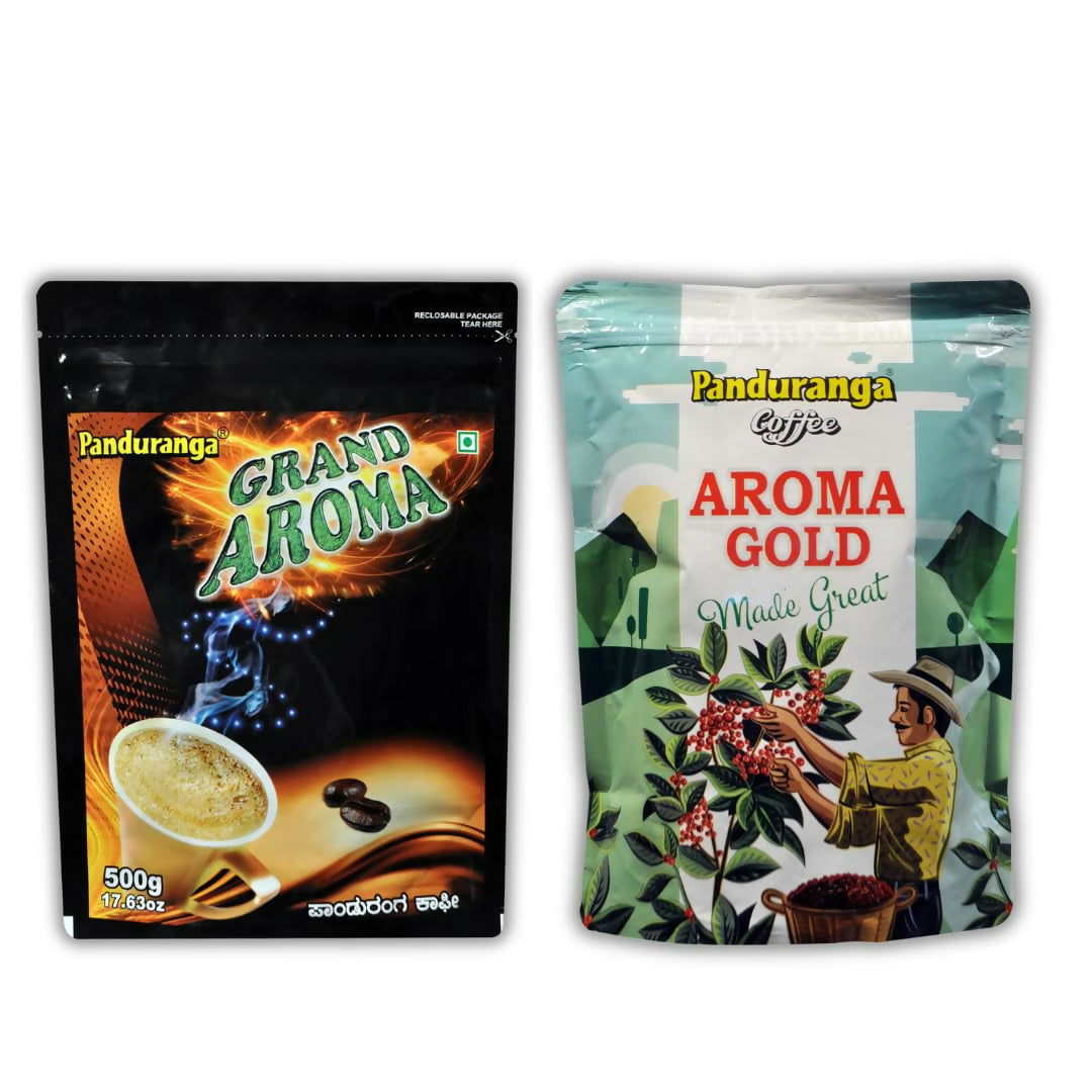 Panduranga Coffee Grand Aroma & Aroma Gold|Filter Coffee Blend | Grocsy