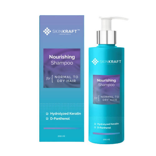 SkinKraft Nourishing Shampoo For Normal To Dry Hair | Grocsy