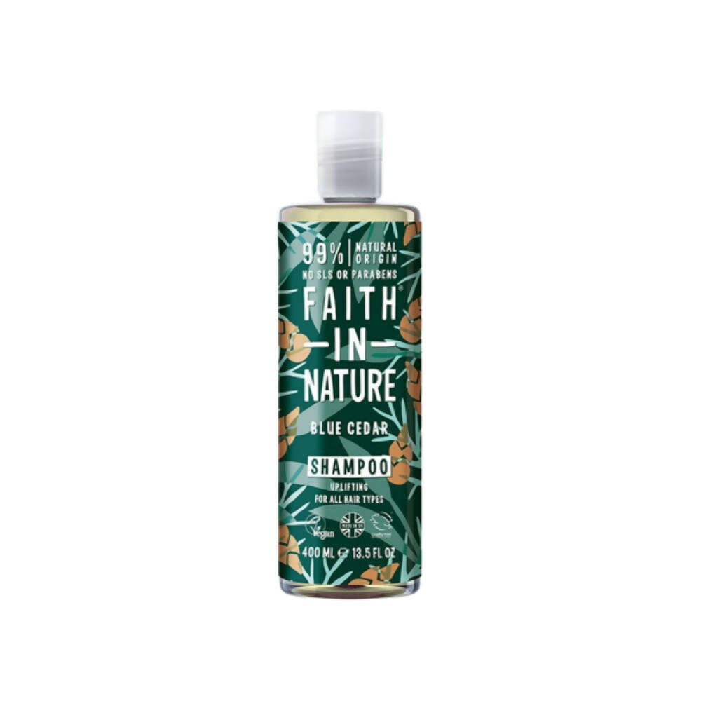 Faith In Nature Blue Cedar Shampoo | Grocsy
