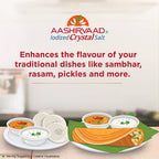 Aashirvaad Iodized Crystal Salt | Grocsy