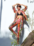 trueBrowns Cola Cotton Ikat Pant Suit Set | Grocsy
