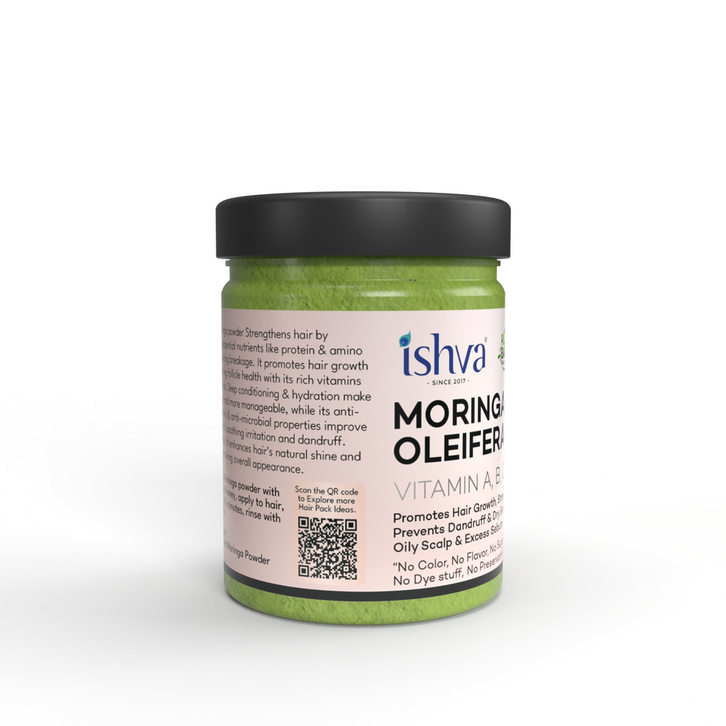 Ishva Moringa Powder For Hair | Grocsy