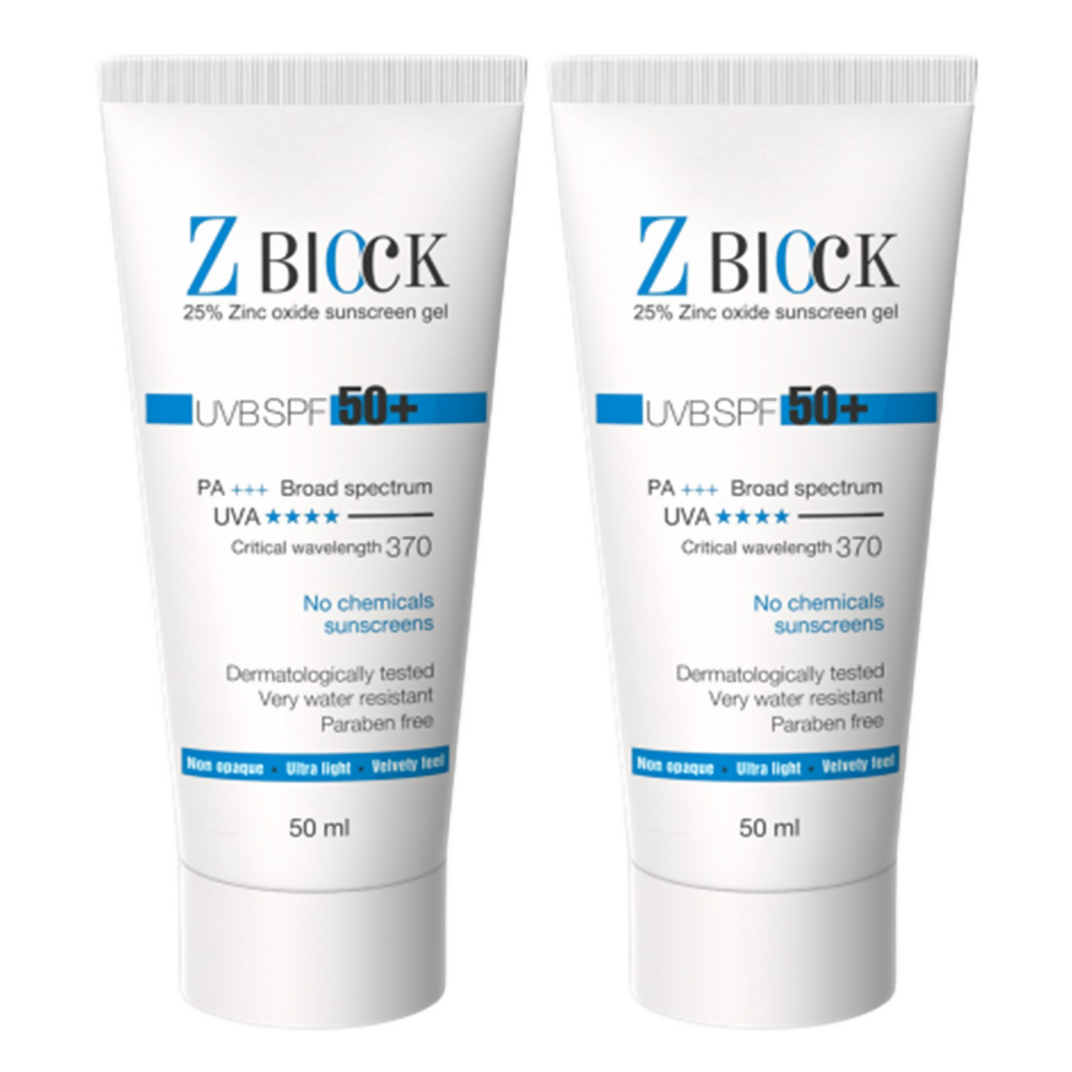 Z-Block 25% Zinc Oxide Sunscreen Gel | Grocsy