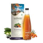 Wellwith DiaboWin (Diawell) Karela & Jamun Juice with Seabuckthorn | Grocsy