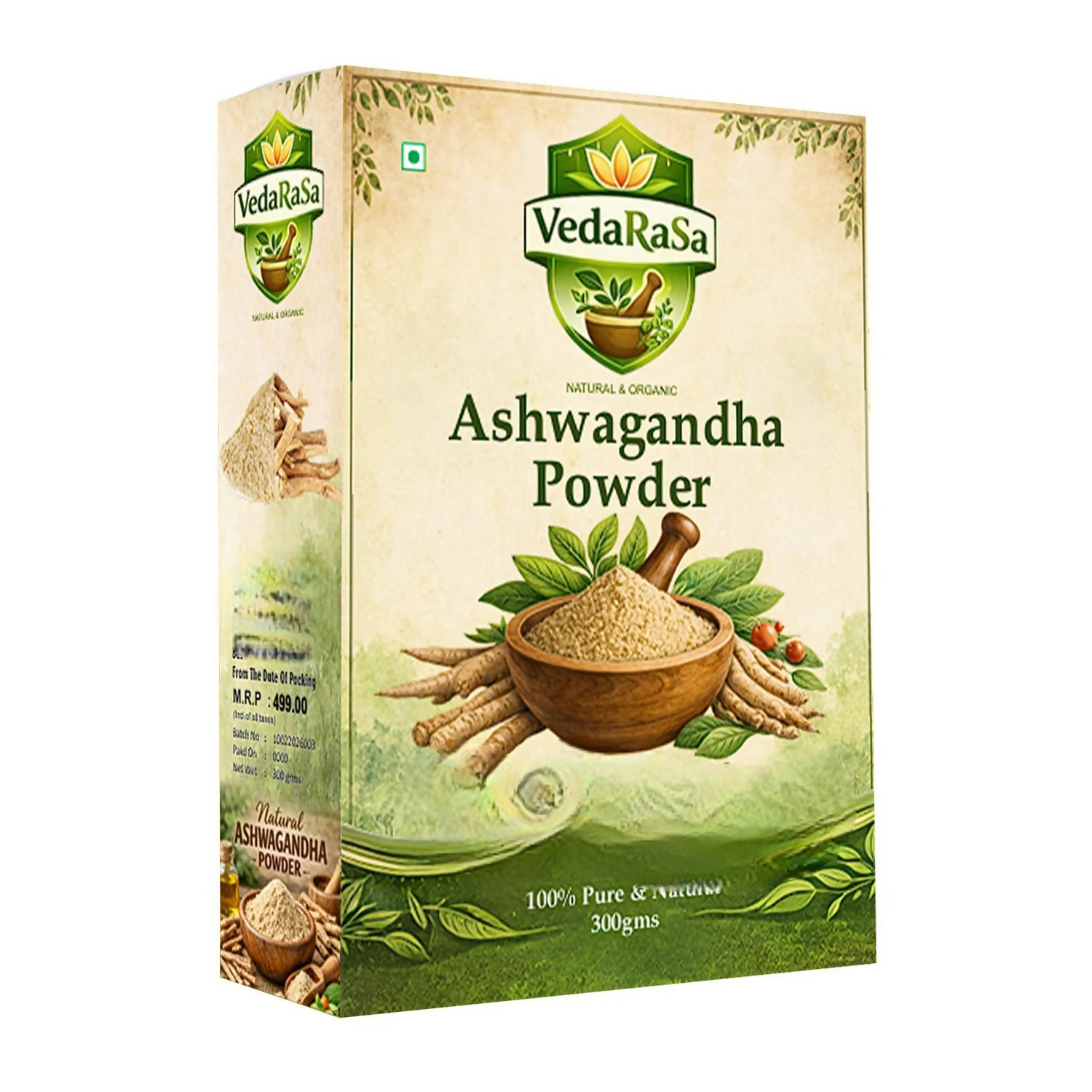 VedaRasa Ashwagandha Powder | Grocsy