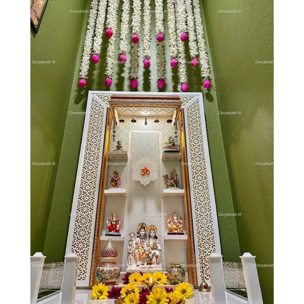 Divyakosh Jasmine Flowers with Lotus Budds for Home Decoration | Grocsy