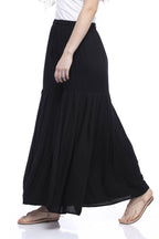 Mominos Fashion Cotton Black Palazzo For Girls | Grocsy