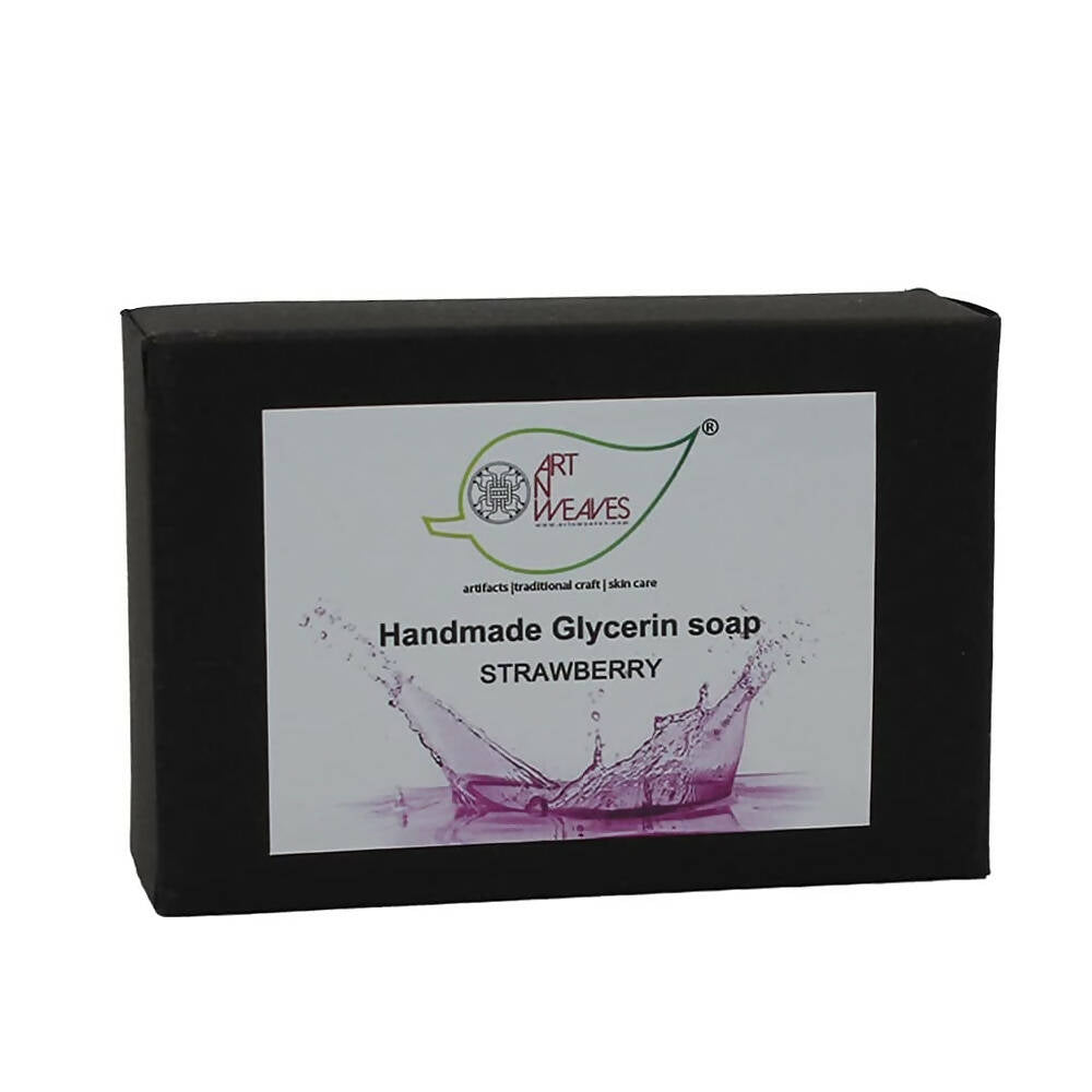 artNweaves Handmade Glycerin Soap Strawberry | Grocsy