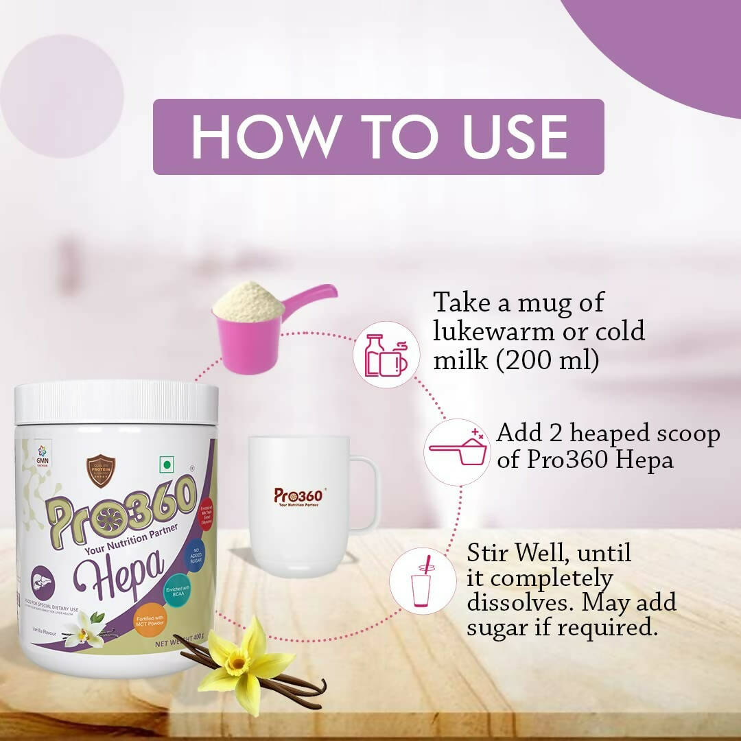 Pro360 Hepa Liver Care Protein Powder | Grocsy