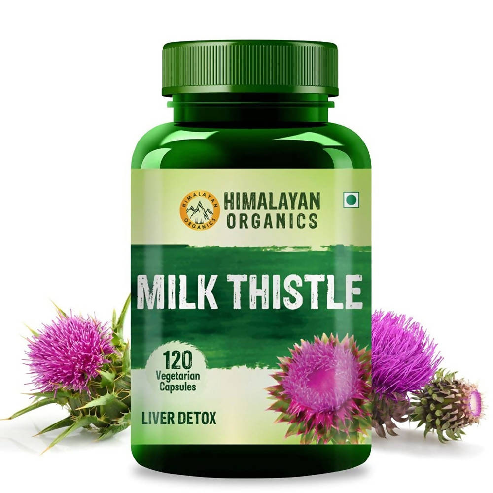 Himalayan Organics Milk Thistle Capsules | Grocsy
