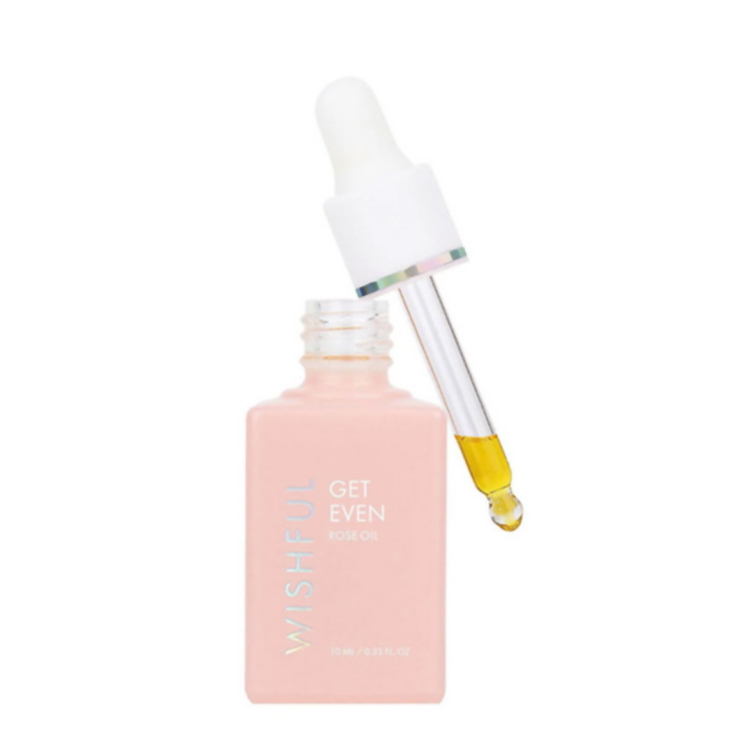 Wishful By Huda Beauty Get Even - Rose Oil - Korean Skincare | Grocsy