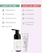 AreoVeda Baby Wash and Cream Combo | Grocsy