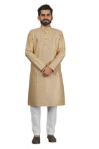DEIANA'S Fancy Embroidery kurta Payjama Set For Men's (Cream) | Grocsy