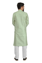 DEIANA'S Fancy Embroidery kurta Payjama Set For Men's (Pista) | Grocsy