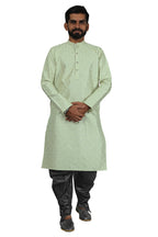 DEIANA'S Fancy Black Dhoti Embroidery kurta Set For Men's (Pista) | Grocsy