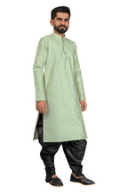 DEIANA'S Fancy Black Dhoti Embroidery kurta Set For Men's (Pista) | Grocsy