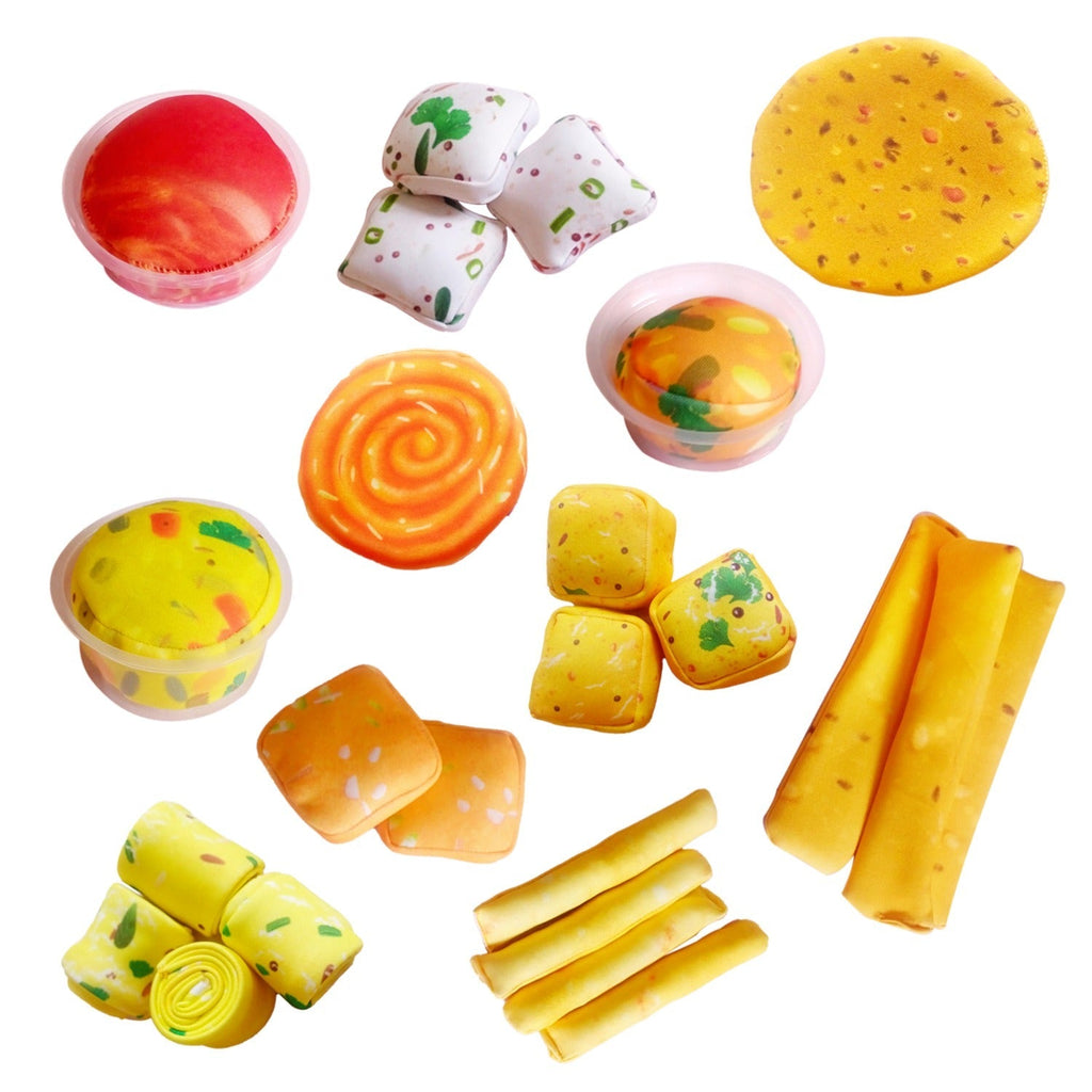 The Small Wonderland Gujarat Nu Gaurav Thali -Gujrati Food Inspired play food toys | Grocsy