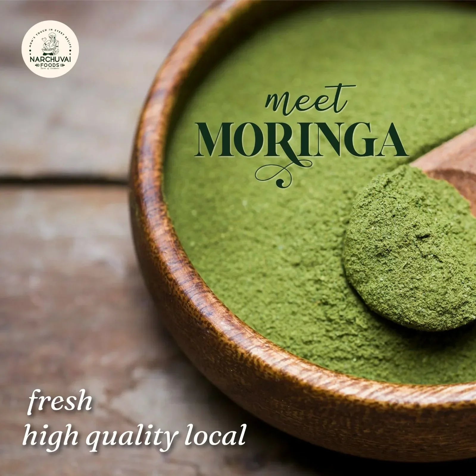 Narchuvai Foods Pure Moringa Powder | Grocsy