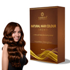 Samisha Brown Hair Colour Powder – Original & Organic Natural Brown | Grocsy