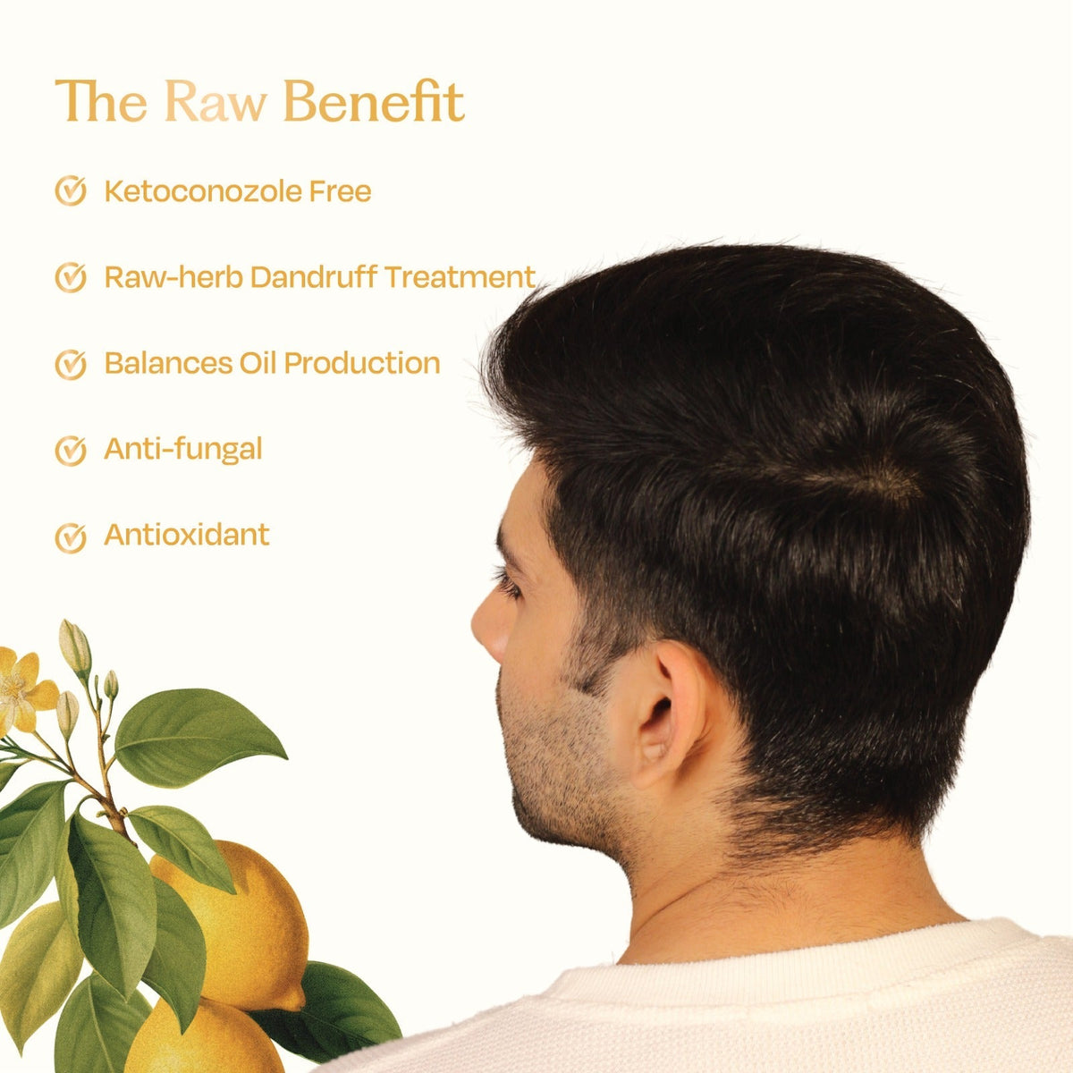 Sacred Grove Neem Leaves & Lemon Peel Anti-Dandruff Hair Mask | Grocsy