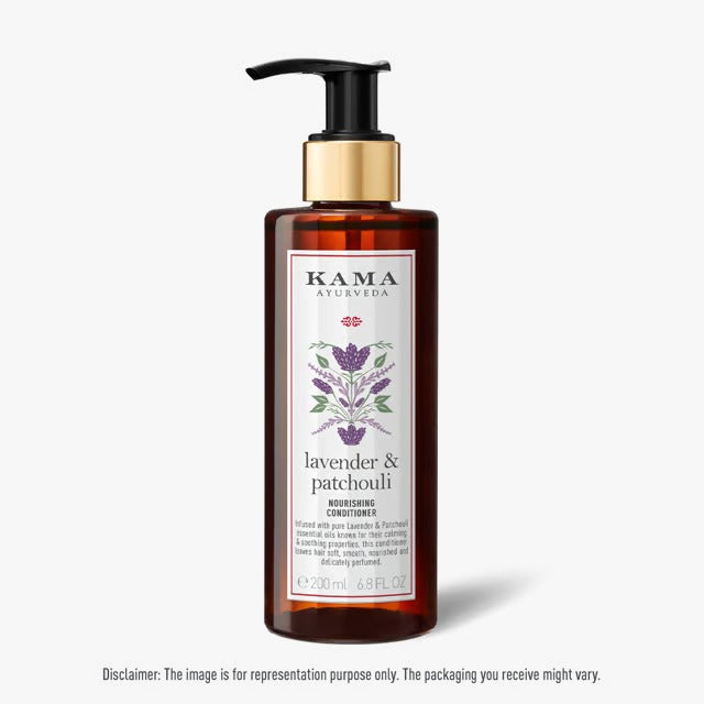 Kama Ayurveda Lavender Patchouli Hair Conditioner 200ml | Grocsy
