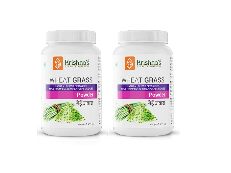 Krishna'S Herbal & Ayurveda Wheatgrass Powder | Grocsy