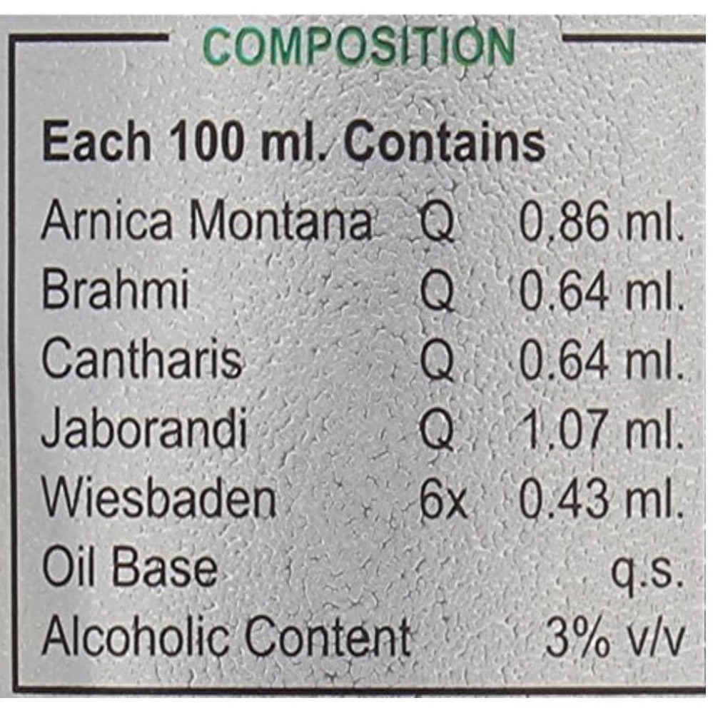 Wheezal Homeopathy Jaborandi Hair Treatment | Grocsy
