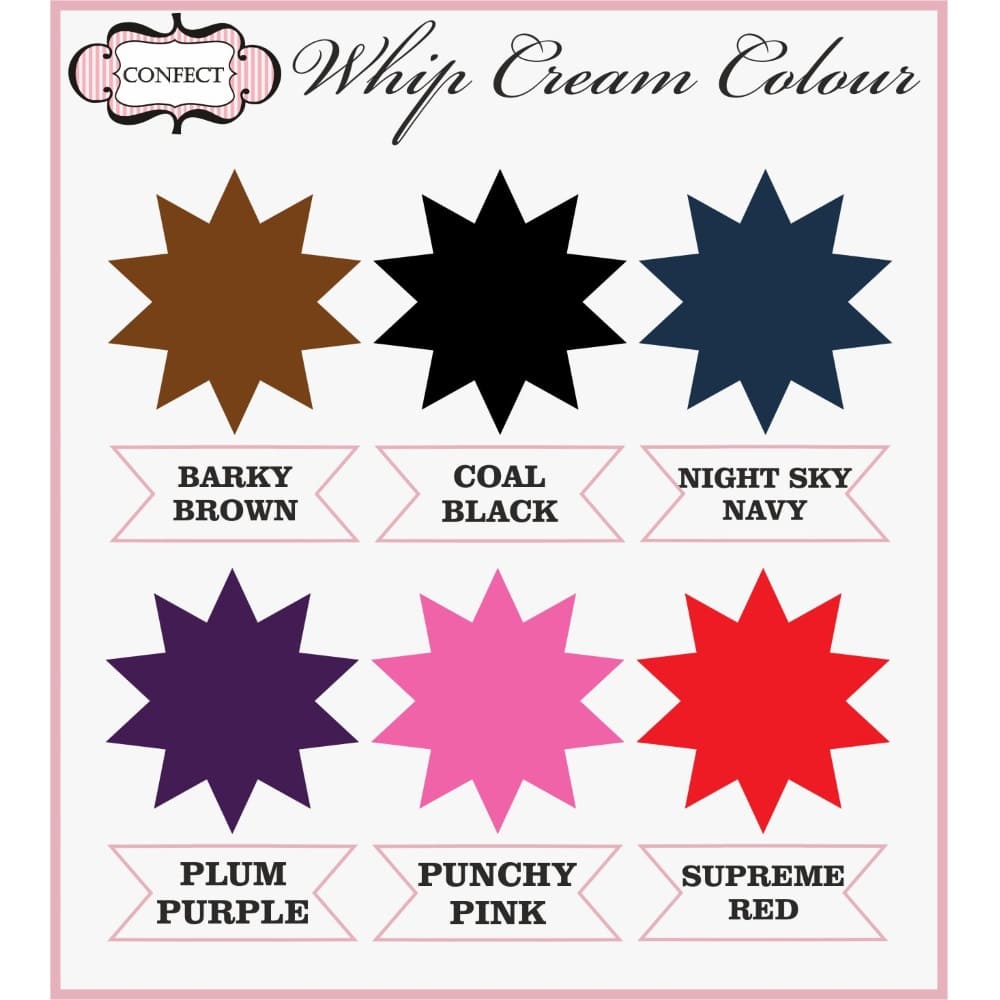 Confect Night Sky Navy | Whip Cream Colour | Grocsy
