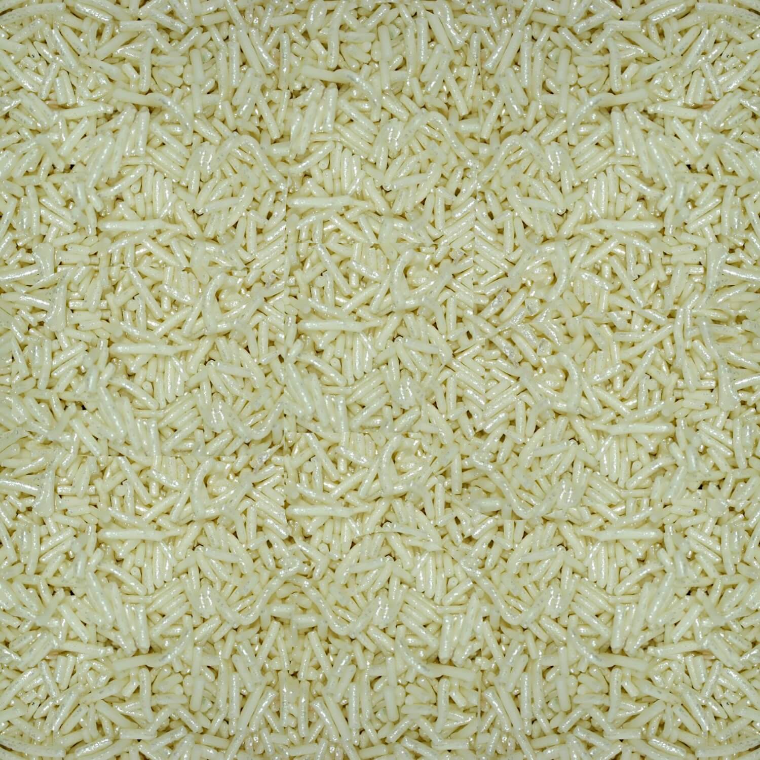 Confect White Vermicelli Sprinkles | Grocsy