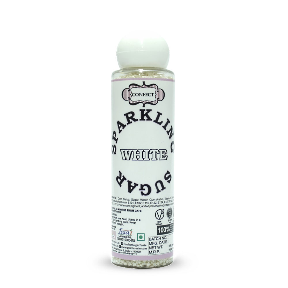 Confect White | Sparkling Sugar | Grocsy