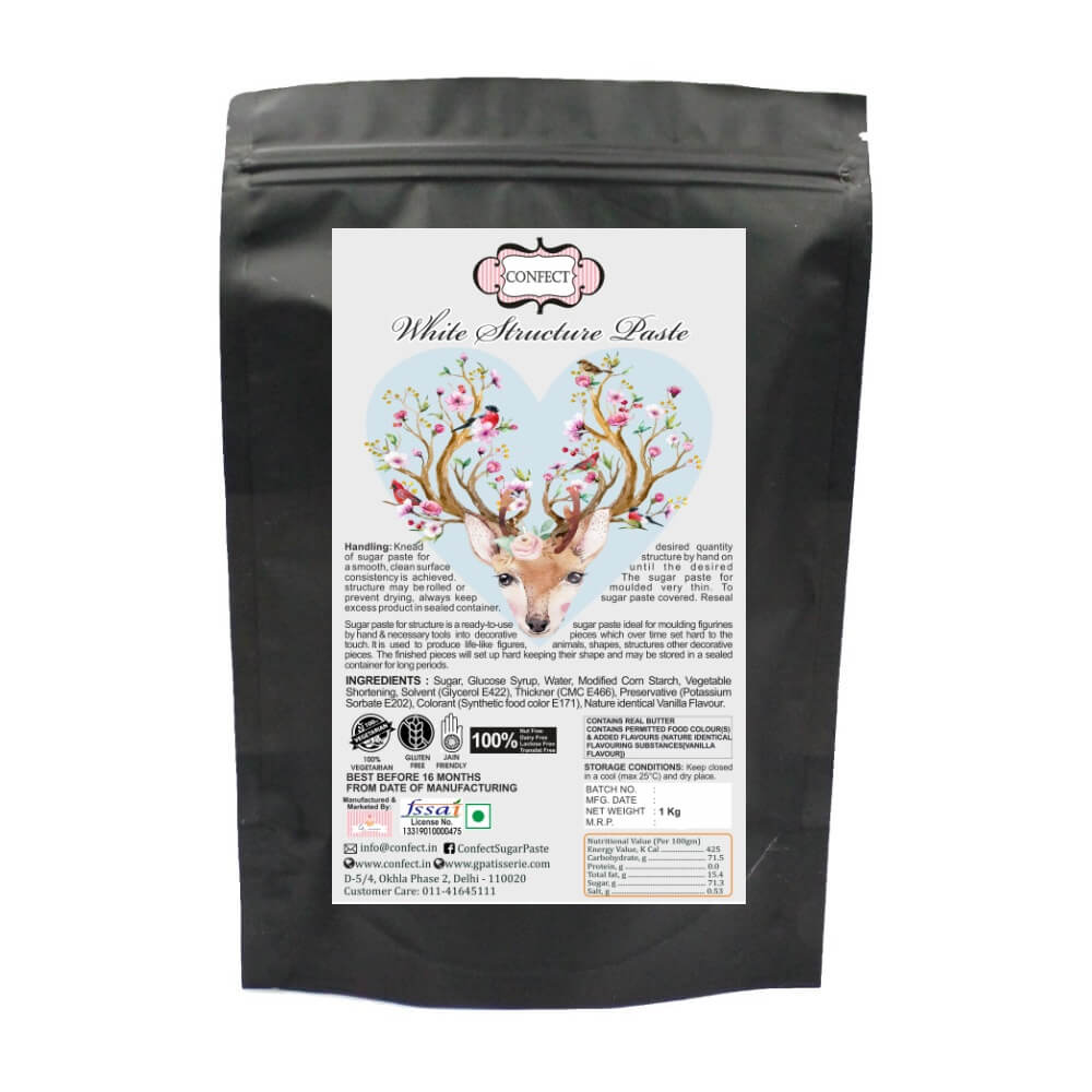 Confect White | Edible Structure Paste | Grocsy